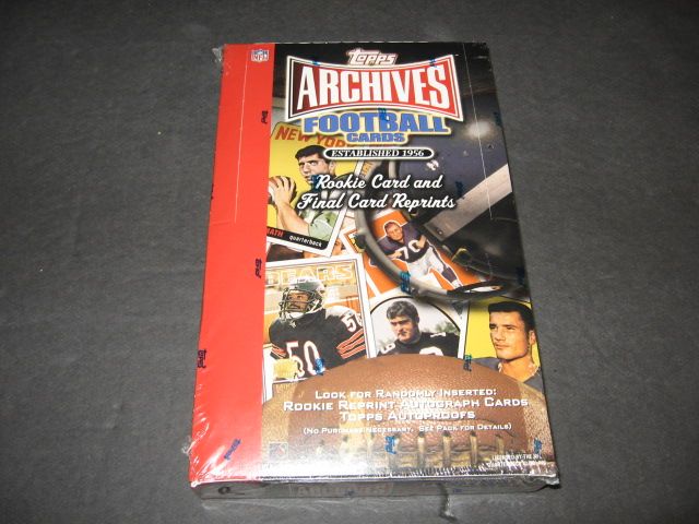 2001 Topps Archives Football Box (Retail)