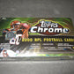2000 Topps Chrome Football Box (Retail)