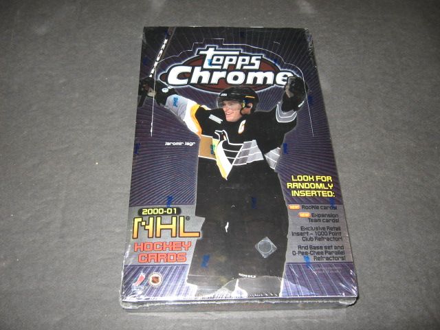 2000/01 Topps Chrome Hockey Box (Retail)