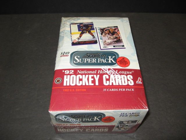 1992/93 Score Hockey Box (U.S.) (Jumbo)