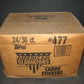 1991 Topps American Gladiators Case (24 Box)