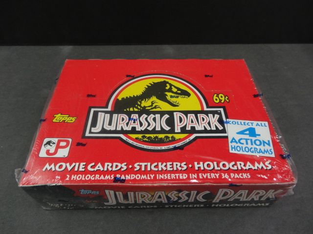 1992 Topps Jurassic Park Series 1 Box