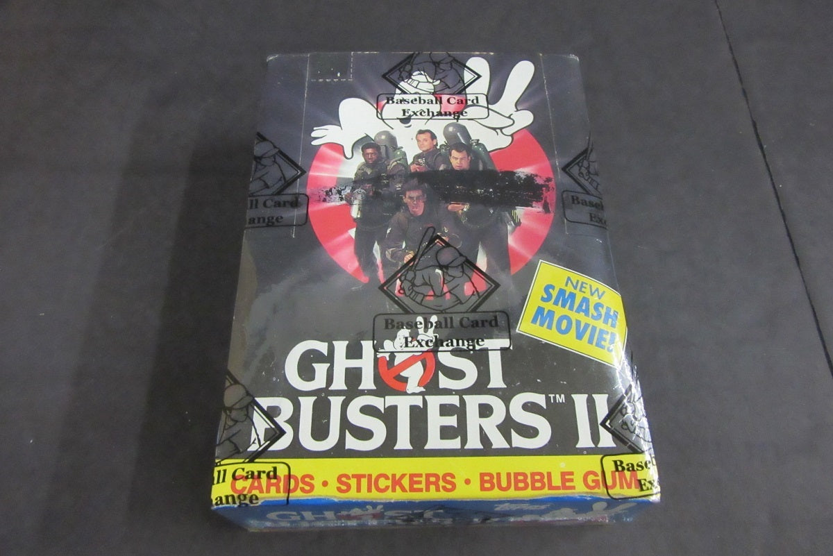 1989 Topps Ghostbusters II Unopened Wax Box (BBCE)