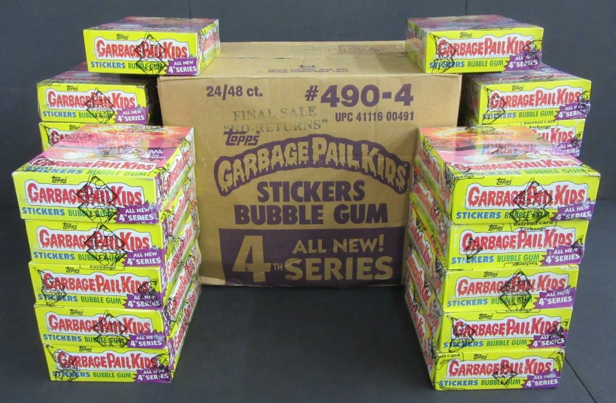 1986 Topps Garbage Pail Kids Series 4 Wax Case (BBCE)