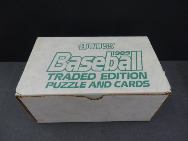 1989 Donruss Baseball Traded Factory Set Box (15 Sets)
