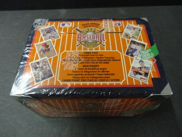 1992 Upper Deck Baseball High Series Jumbo Box (20/23)