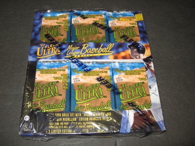 1997 Fleer Ultra Baseball Series 1 Box (Retail) (Magazine)