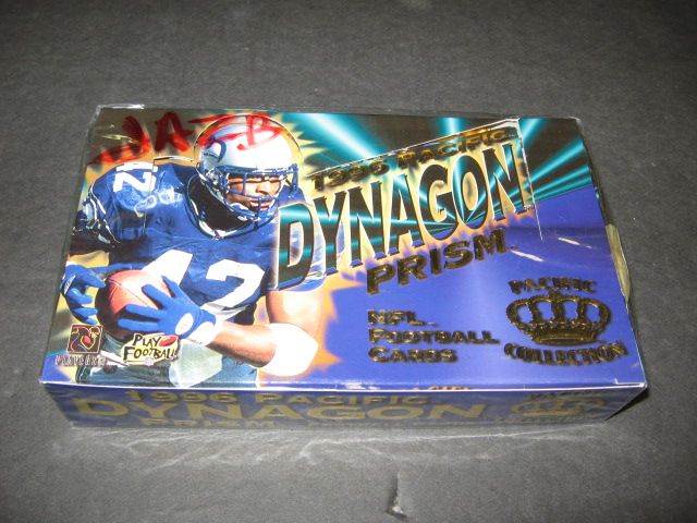 1996 Pacific Dynagon Prism Football Box (Hobby)