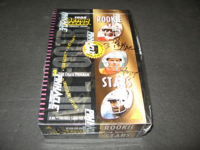 1995 Pinnacle Action Packed Football Rookie & Stars Box (Retail)