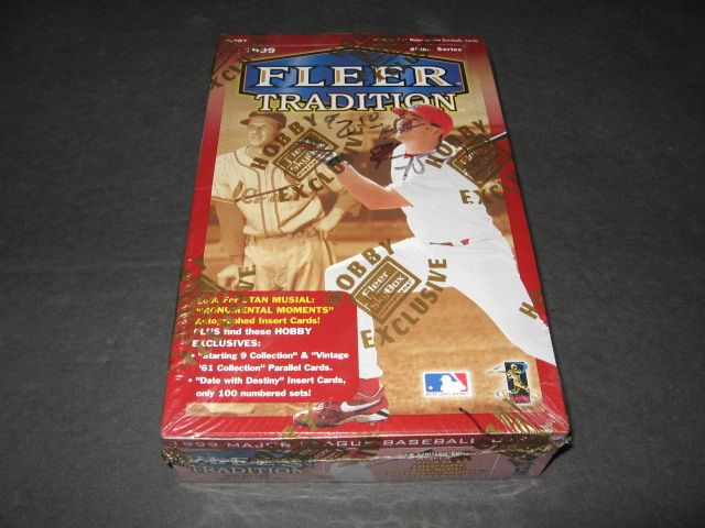 1999 Fleer Tradition Baseball Box (Hobby)