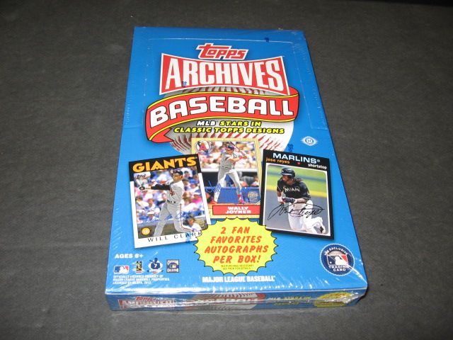 2012 Topps Archives Baseball Box (Hobby)