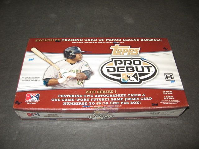 2010 Topps Pro Debut Baseball Series 1 Box (Hobby)