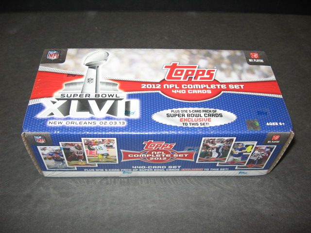2012 Topps Football Factory Set (Super Bowl XLVII)