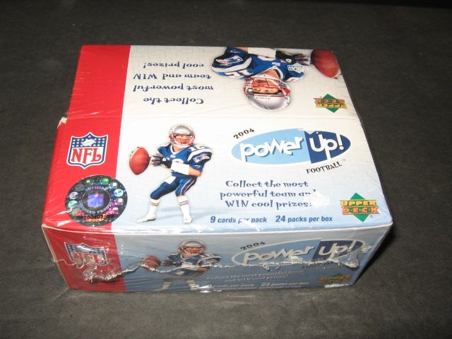 2004 Upper Deck Power Up Football Box (Hobby)