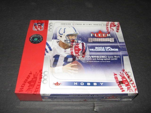 2004 Fleer Genuine Football Box (Hobby)