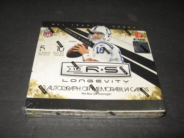 2010 Panini Rookies and Stars Football Longevity Box (Hobby)