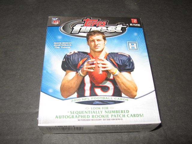 2010 Topps Finest Football Mini Box (Hobby)