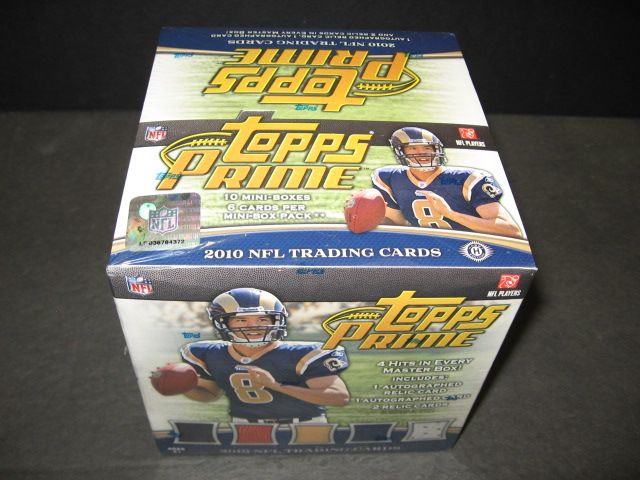 2010 Topps Prime Football Box (Hobby)