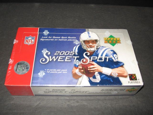 2005 Upper Deck Sweet Spot Football Box (Hobby)