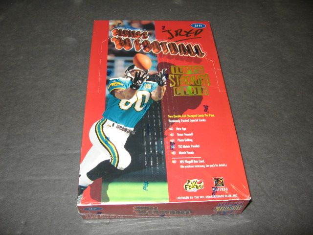 1996 Topps Stadium Club Football Series 2 Box (Retail) (24/10)