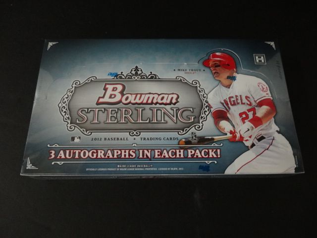 2012 Bowman Sterling Baseball Box (Hobby)