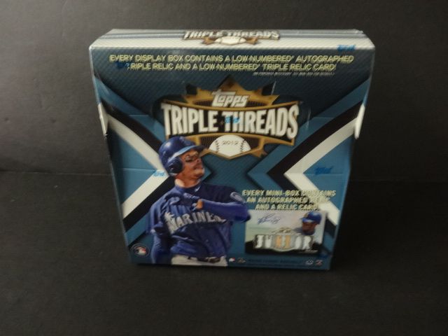 2012 Topps Triple Threads Baseball Box (Hobby)