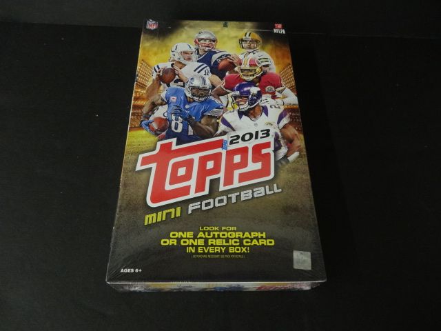 2013 Topps Mini Football Box