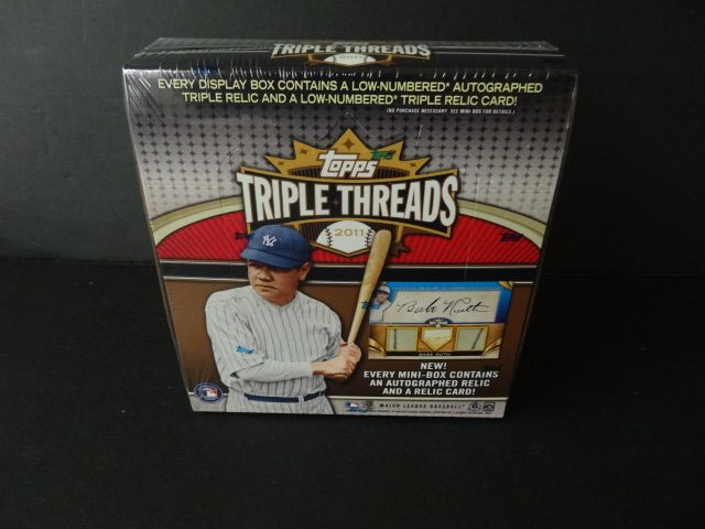 2011 Topps Triple Threads Baseball Box (Hobby)