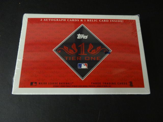 2012 Topps Tier One Baseball Box (Hobby)