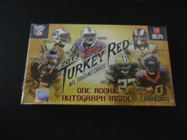 2013 Topps Turkey Red Football Box