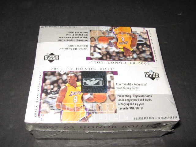 2002/03 Upper Deck Honor Roll Basketball Box (Hobby)