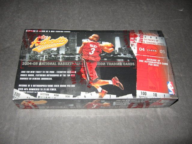 2004/05 Fleer Authentix Basketball Box (Hobby)
