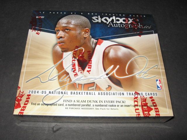 2004/05 Fleer Skybox Autographics Basketball Box (Hobby)