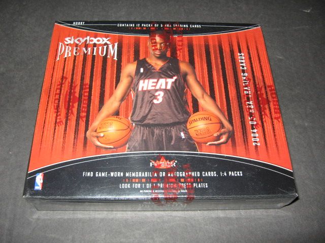 2004/05 Fleer Skybox Premium Basketball Box (Hobby)