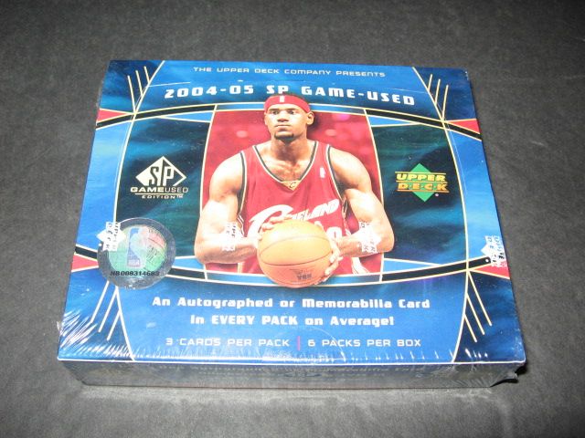 2004/05 Upper Deck SP Game Used Basketball Box (Hobby)
