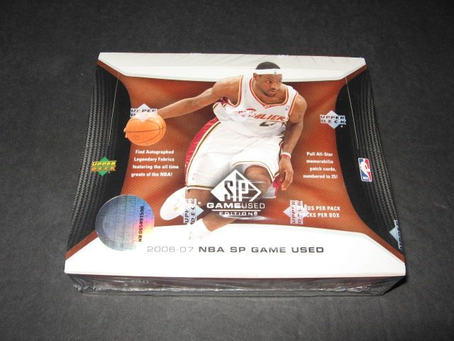2006/07 Upper Deck SP Game Used Basketball Box (Hobby)
