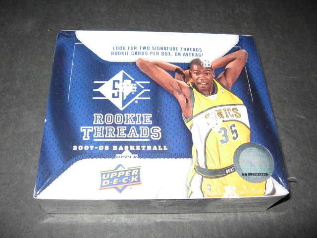 2007/08 Upper Deck SP Rookie Threads Basketball Box (Hobby)