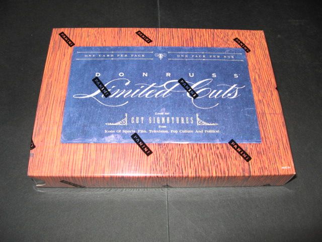 2011 Panini Donruss Baseball Limited Cuts Box (Hobby)