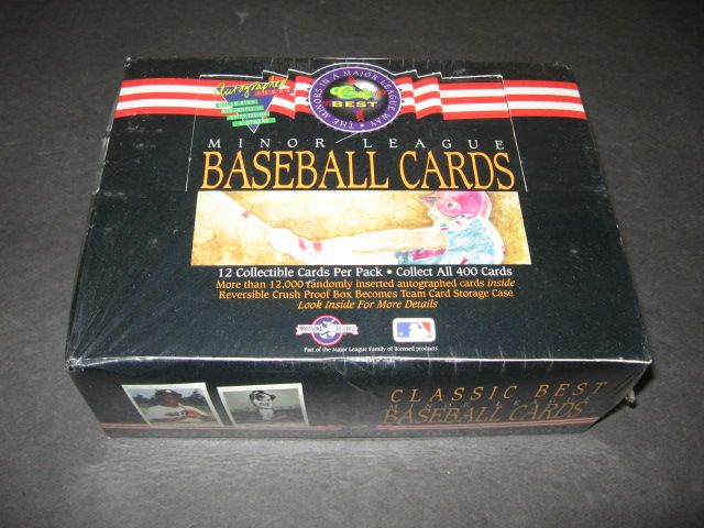 1992 Classic Best Minor League Baseball Box