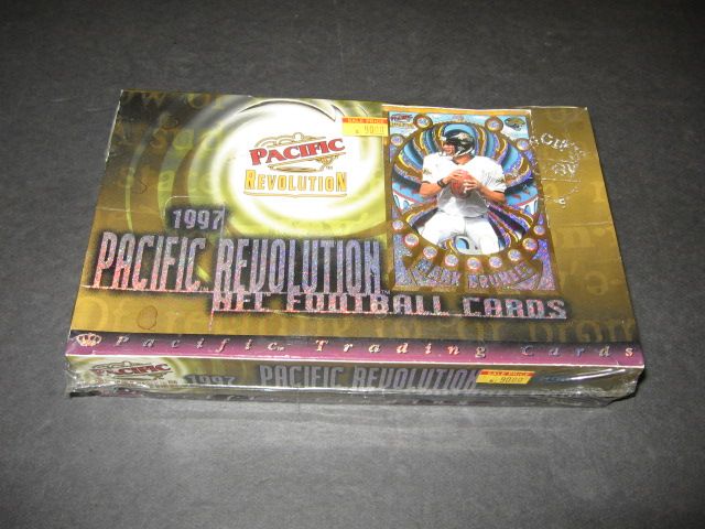 1997 Pacific Revolution Football Box