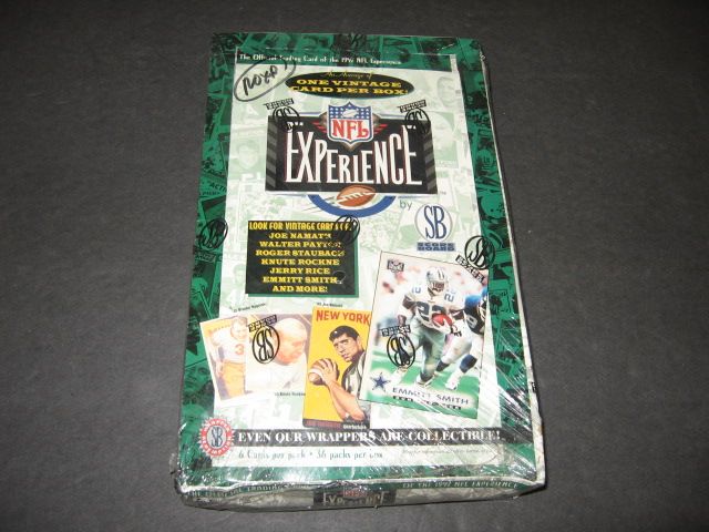 1997 Score Board NFL Experience Football Box