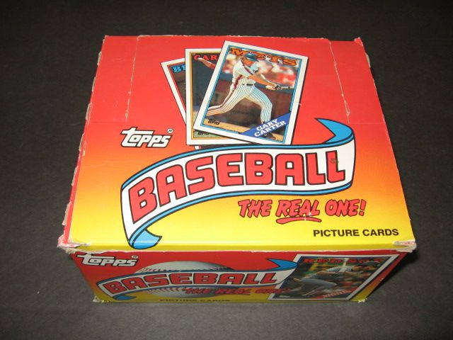 1988 Topps Baseball Jumbo Box