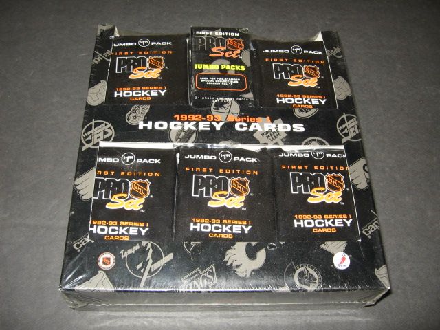 1992/93 Pro Set Hockey Series 1 Jumbo Box