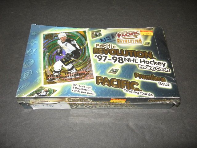 1997/98 Pacific Revolution Hockey Box