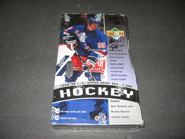 1998/99 Upper Deck Hockey Series 1 Box (Hobby)