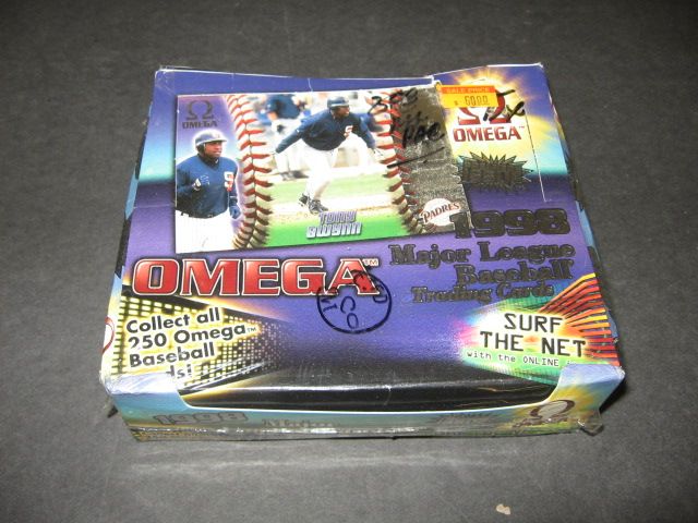 1998 Pacific Omega Baseball Box