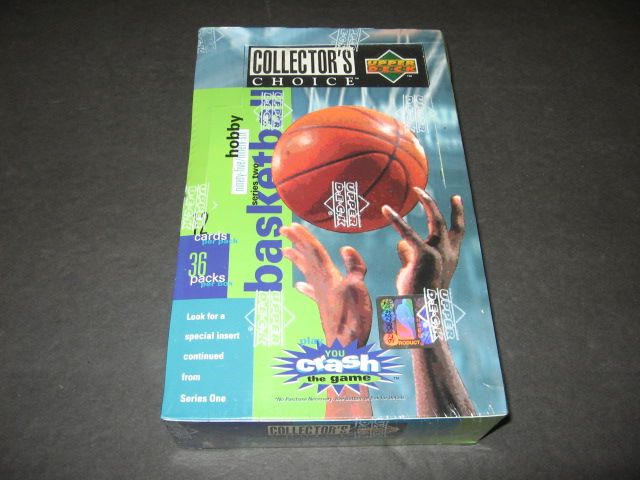 1995/96 Upper Deck Collector's Choice Basketball Series 2 Box (Hobby) (36/12)