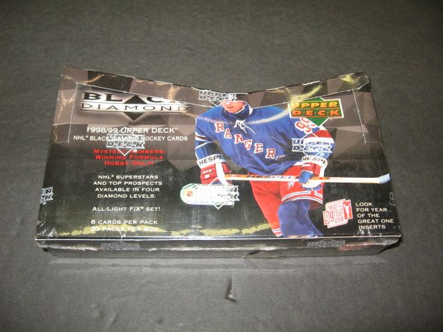 1998/99 Upper Deck Black Diamond Hockey Box (Hobby)