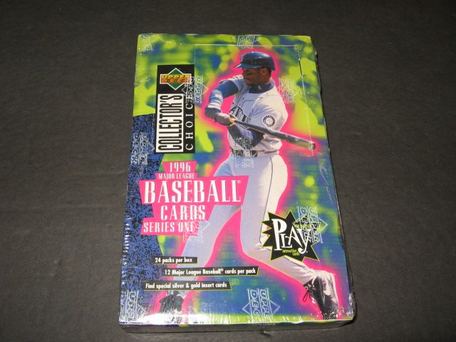 1996 Upper Deck Collector's Choice Baseball Series 1 Box (Hobby) (24/12)