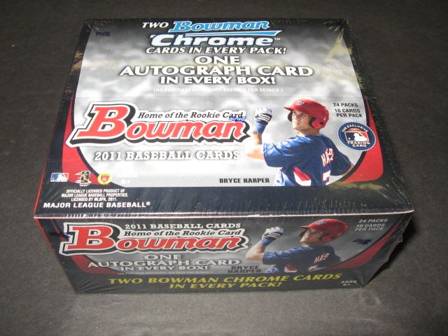 2011 Bowman Baseball Box (Retail)